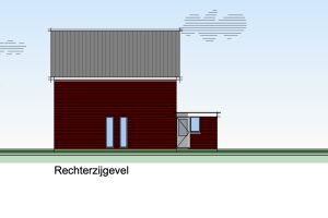 Rechterzijgevel colckhof