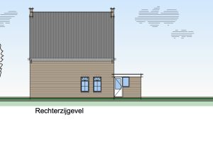 Frieswijk rechterzijgevel