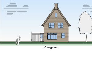 Frieswijk voorgevel