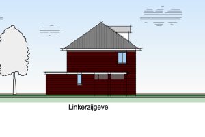 Lankheet linkerzijgevel