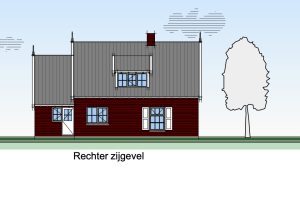 Oltruitenborgh rechter zijgevel