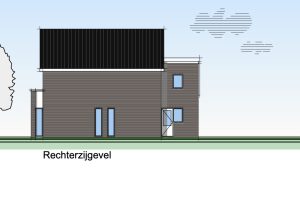 Rechterzijgevel Smalenbroek