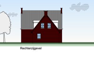 Warmtink rechterzijgevel