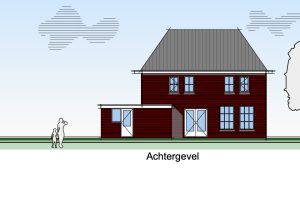 Zonnebeek achtergevel