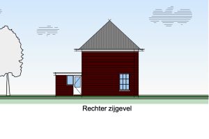 Zonnebeek rechter zijgevel
