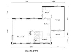 Zonnebeek beganegrond