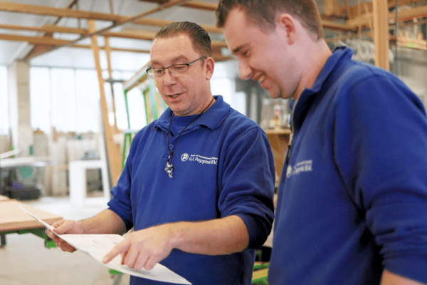 Poppink - werkplaats tekening lezen Werken bij Bouwbedrijf Poppink | Poppink B.V.